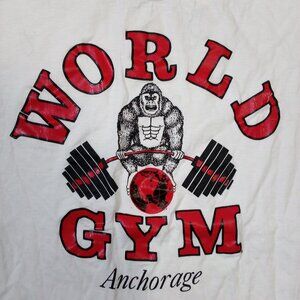 Vintage World Gym Anchorage Gorilla T-Shirt
